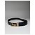 Céline Vintage Celine Paris Ledergürtel schwarz - Ansicht 9