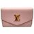 Cartera Lock Mini Pink de tres pliegues Louis Vuitton Rosa