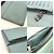 Cartera larga bi-fold Brazza Monogram Aqua Garden de Louis Vuitton Azul - vista 5
