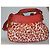Borsa a mano Moschino bianca e rossa in pelle e tessuto Bianco Rosso - vista 5