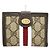 Billetera bi-fold Gucci Old Sherry Line Castaño