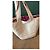 Bolsa Chanel Coco Beach 2021 reversível rosa de algodão com pochette - vista 9