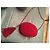 Chanel Oval CC Suide Bag Rot - Ansicht 3
