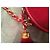 Chanel Oval CC Suide Bag Rot - Ansicht 7
