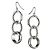 Orecchini DOLCE & GABBANA “Triplet” DJ0658 acciaio argento con tre anelli