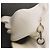 Orecchini DOLCE & GABBANA “Triplet” DJ0658 acciaio argento con tre anelli - vista 3