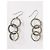 Orecchini DOLCE & GABBANA “Triplet” DJ0658 acciaio argento con tre anelli - vista 7