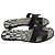 Infradito Hermès Oran in pelle di vitello nera Nero