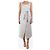Altuzarra Vestido de verano a rayas blancas y negras con botones - talla UK 10 - vista 3