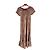 Abito in seta 120% LINO Multicolore IT42