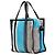 Borsa Bazar Shopper in pelle di agnello blu Balenciaga - vista 2