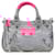 Balenciaga Pink Small Lambskin Motocross Neo Cagole Satchel Leather  ref.2196376