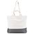 Borsa in tela bianca con logo in rilievo Gucci Bianco