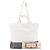 Borsa in tela bianca con logo in rilievo Gucci Bianco - vista 12