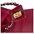 Chanel Mini Flap in Pelle di Vitello Rosa Cucito - vista 6