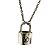 Collar Péndulo Silver Lockit Louis Vuitton Plata