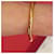 Autre Marque 18-carat gold ring set with a ruby Golden  - view 4