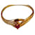 Autre Marque 18-carat gold ring set with a ruby Golden  - view 1