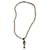 Autre Marque Silver necklace with pearls  - view 1