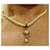 Autre Marque Silver necklace with pearls  - view 2