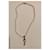 Autre Marque Silver necklace with pearls  - view 5