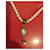 Autre Marque Silver necklace with pearls  - view 9
