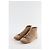 Louis Vuitton Beige Wildleder Schnürschuhe - Ansicht 3