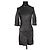 Zadig & Voltaire Schwarzes Lederkleid