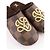 Pantofole marroni Louis Vuitton Marrone - vista 3