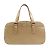 Borsa a mano opaca Monogram Louis Vuitton Marrone