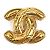 Spilla in metallo dorato Chanel D'oro