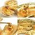 Spilla in metallo dorato Chanel D'oro - vista 5