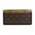 Louis Vuitton Monogram Reverse Langbörse Braun Monogramm - Ansicht 2