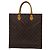 LOUIS VUITTON Borsa a Mano Sac Plat Monogram M51140 LV Auth yk17966 Monogramma - vista 8