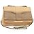 Chloé Borsa a spalla in pelle beige oro Chloe Auth am8219 D'oro