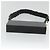 FENDI Box Schultertasche aus schwarzem Leder mit Silber authentisch hk2491 - Ansicht 3