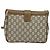 Borsa a spalla GUCCI GG Plus Supreme in pelle PVC beige oro Auth th5900 D'oro - vista 2