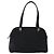 Bolsa de Ombro Vala em Nylon Preto e Prata da Salvatore Ferragamo Auth bs25066 - vista 11