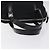 Bolsa de Ombro Vala em Nylon Preto e Prata da Salvatore Ferragamo Auth bs25066 - vista 6