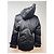 Vintage Courreges Puffer Lederjacke 38/M schwarz - Ansicht 3