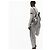 Helmut Lang Astro Foil Jacke Silber Kunstfell - Ansicht 8
