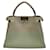 Fendi 8BN302 Peekaboo Essential Shoulder Bag Beige Leather  ref.2197593