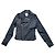 Giacca Diesel Perfecto Nera in Cotone Nero Gold hardware