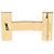 Hermès HERMES Accessory Single Buckle / Belt buckle in Black Metal - 102658 - view 2