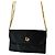 Christian Dior Clutch-Tasche Schwarz Golden