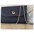 Borsa a spalla Christian Dior nera tessuto a nido d'ape catena dorata Nero - vista 3
