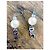 Splendidi orecchini DOLCE & GABBANA con perle e swarovski Bianco - vista 11
