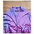 Autre Marque Blusa Seidensticker de seda cambiante rosa azul violeta Púrpura - vista 2