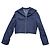 Autre Marque John Bartlett Short Jacket Dark Blue Virgin Wool Navy blue