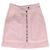 Falda mini con cremallera frontal Isabel Marant en algodón rosa